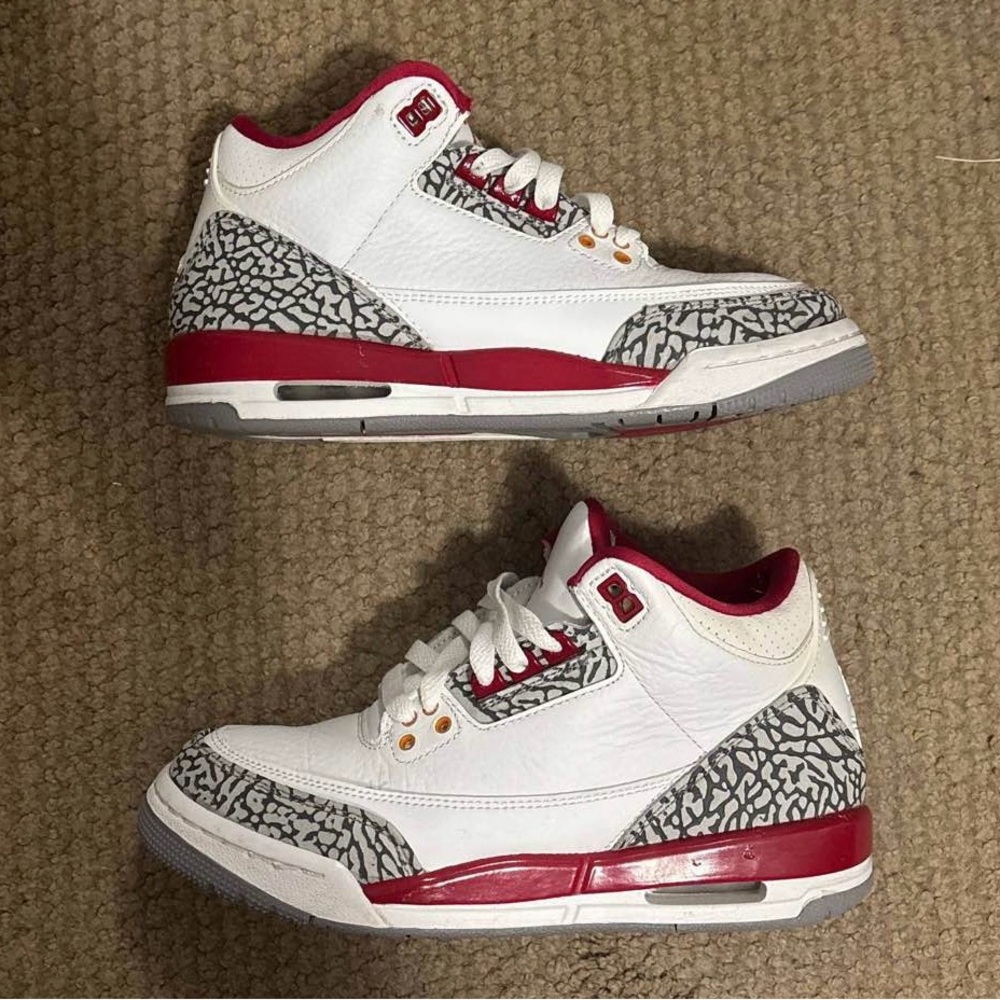 Air Jordan 3 Retro GS ‘Cardinal Red’